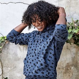 Clare V jaguar print sweatshirt